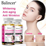 Glutathione Collagen Supplement, Antioxidant Whitening Capsules, Skin Health Deep Nourishment Skin