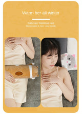 USB Heating Pad Period Heated Pillow Menstrual Colic Heater Cramps Period Neck Shoulder Pain Relief Hot Compress Heating Pad