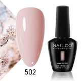 NAILCO 15ml HEMA FREE TPO FREE Top Base Coat Nail Gel Polish Supplies Vernis Semi Permanent Nail Art Manicure Gel Ongle UV Nails