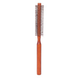 Round Styling Hair Brush Curling Roller Hairbrush Small Wood Brush Unisex for Blow Drying Home Use Curling Brush