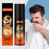 East Moon Fruity Deodorizing Spray Sweat Eliminator Keep Refresh Odor Removal Reduce Body Bad Smell Man Underarm Deodorant Spray