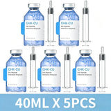 GHK-Cu Blue Copper Silk Peptide Ampoule Serum Moisturizing Firm Revitalize Boost Skin Elasticity Repair Skin Barrier