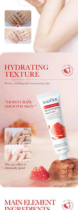 Wrinkle Removal Anti-Crack Hand Cream Skin Cracked Repair Products Soften Nourish Anti-drying Whitening Moisturizing Hand Care