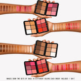 Cream Blush Contour Concealer Palette, 12 Shades Multi-Use Cream Makeup Palette for Face, Blendable Matte Cream Bronzer Highlighter Blush Pigment, Long Lasting Cream Foundation Camo Palette for Cheek,