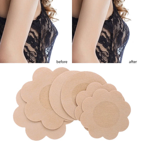 10-200pcs Nipple Cover Stickers Women Breast Lift Tape Pasties Invisible Self-Adhesive Disposable Bra Padding Chest Paste Patch
