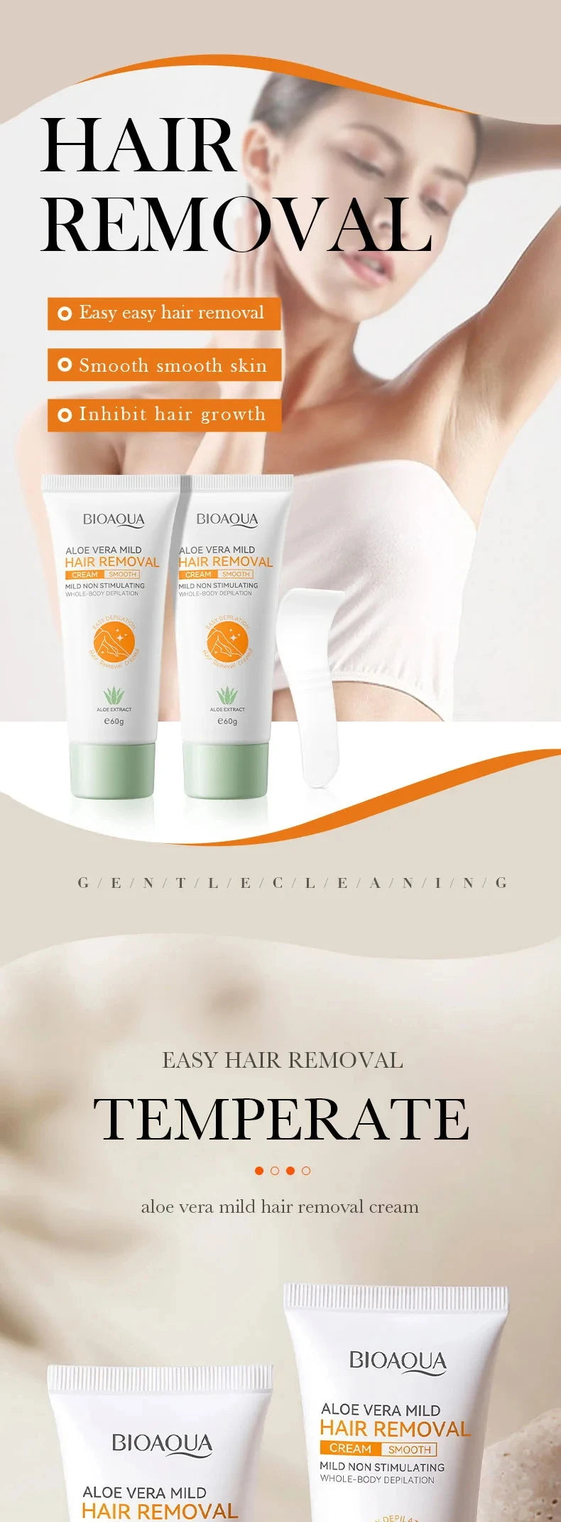 Hair Removal Cream Permanent Epilator Cream Intimate Areas Health Painless Hair Remover Growth Inhibitor for Men Woman Body Care