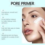 Lightweight Hydrating Moisturizing Primer - Plant-Based Isolation Protection Brightening Concealing No-Makeup Base