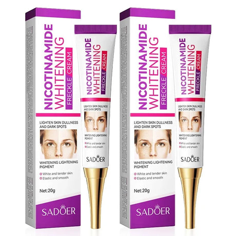 SADOER Nicotinamide Remove Melasma Dark Spot Whiten Freckle Cream Lighten Melanin Brightens Skin Tone Moisturize Face Skin Care
