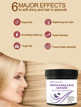 Magical Keratin Hair Mask 5 Seconds Repair Damaged Frizzy Hair Soft Smooth Shiny Nutrition Deep Moisturize Nourishing Hair Care