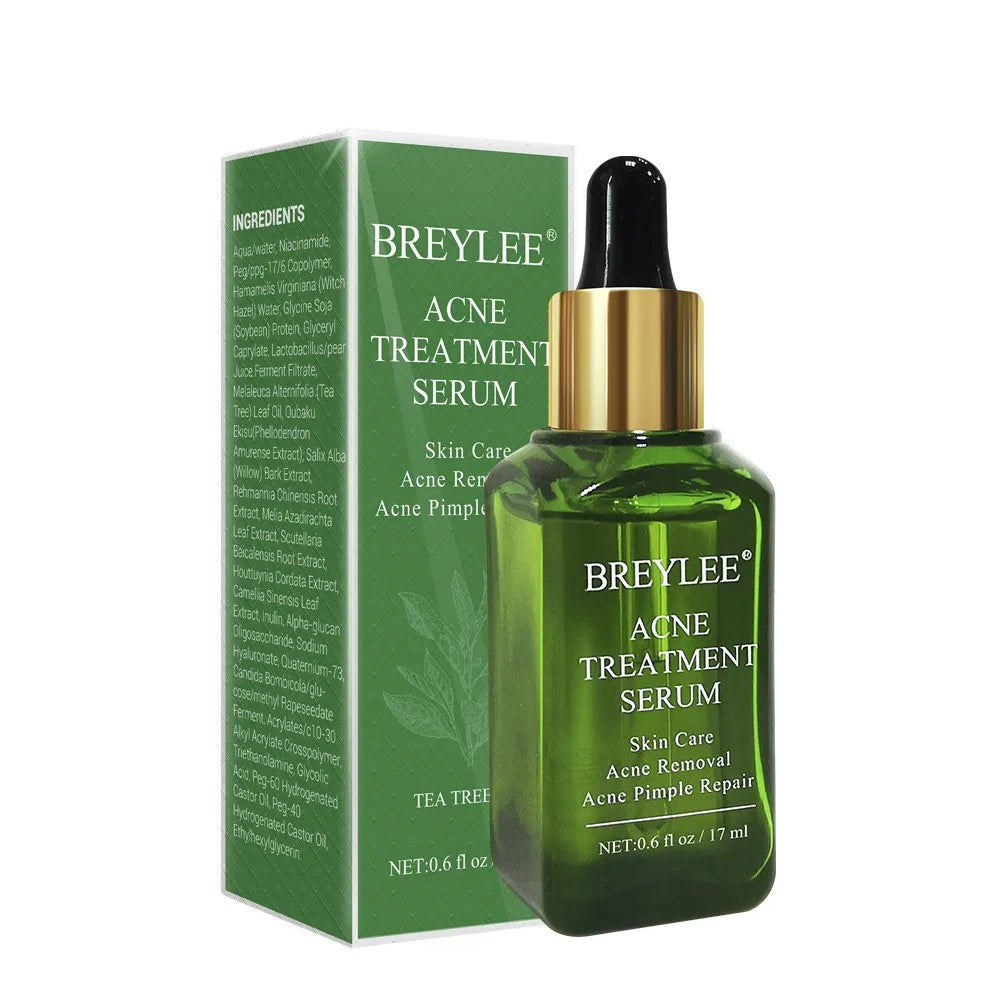 BREYLEE Tea Tree Essence Face Cream Acne Patch 4-Piece Set, Balances Oil And Water, Treats Acne