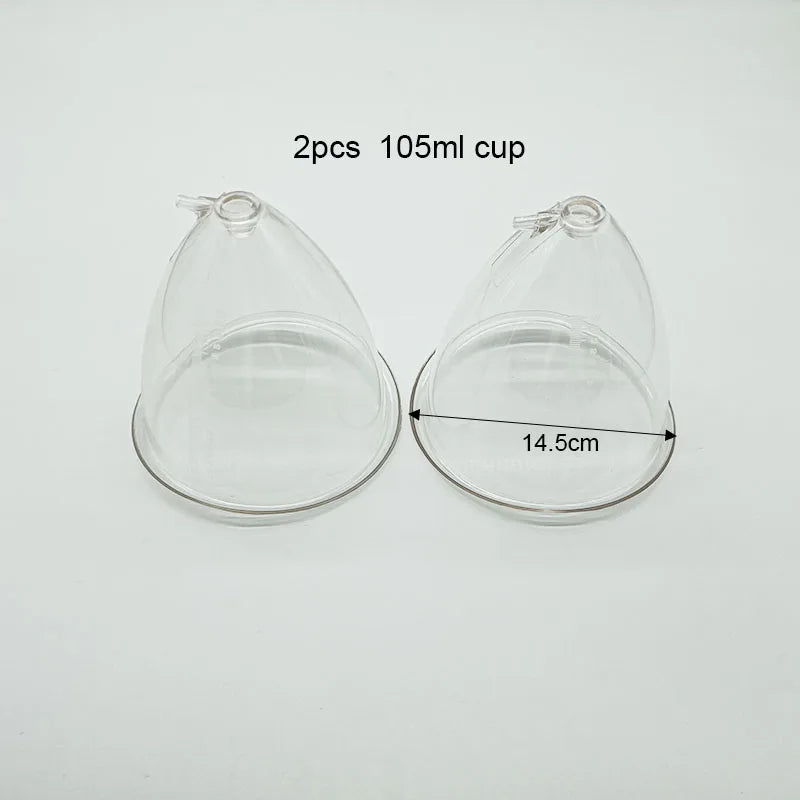 Electric Chest Massage Machine Vacuum Suction Breast Enlargement Device Buttock Firm Lifting Cupping Butt Enhancer Pump Cup