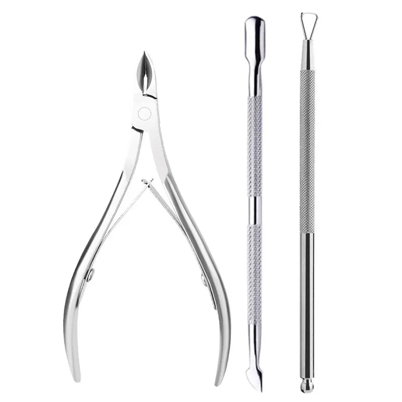 Nail Art Sand File Buffer Sponge Block Brush Nail File Set With Nail Clippers Scissors Dead Skin Remover Care Manicure Kit Tools
