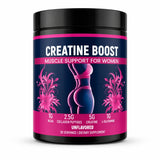 Creatine for Women Booty Builder Supplement with Collagen & BCAA Supports Muscle Development Post-Workout Recovery Elasticity