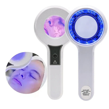 NEW Professional Dermatoscope Skin Medical Magnifier Detection Woods Lamp UVA Lamp For Vitiligo Detection