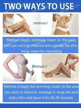 Massage Cream for Tummy, Abdomen, Belly and Waist Firming Cream  for Weight Loss - Anti Cellulite Cream And Stomach Fat Burner