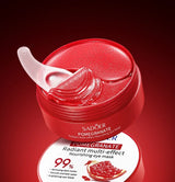 Red Pomegranate Eye Mask, a Multi-Effect Care Product with Moisturizing and Nourishing Properties, Can Effectively Improve Dark Circles Around the Eyes, Reduce Dry Lines and Fine Lines on the Skin Around the Eyes, and Make th