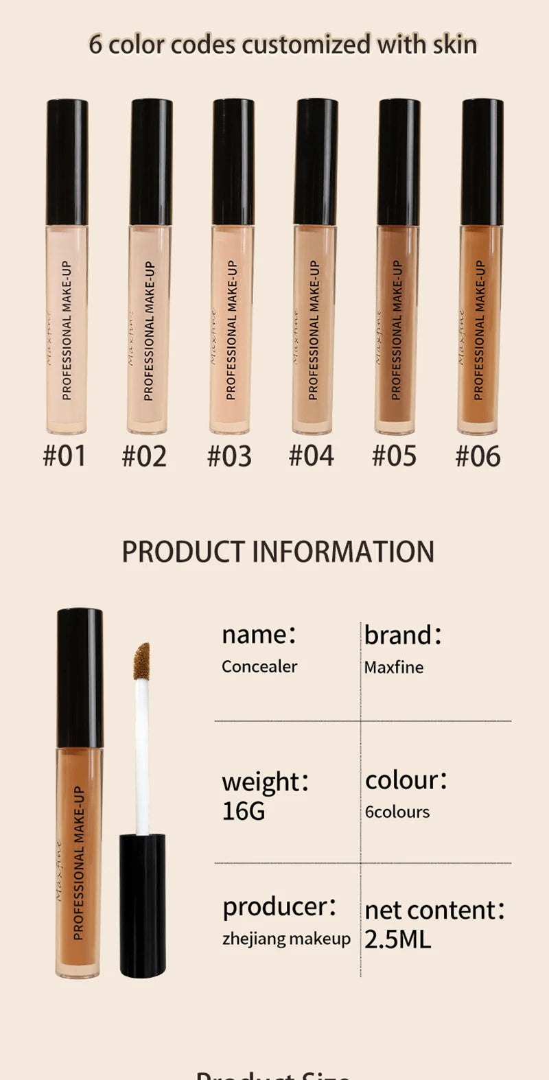 Multifunctional Liquid Foundation Concealer Stick Dark Circles Corrector Nose Contour Shading Cream Highlighter Makeup Cosmetics