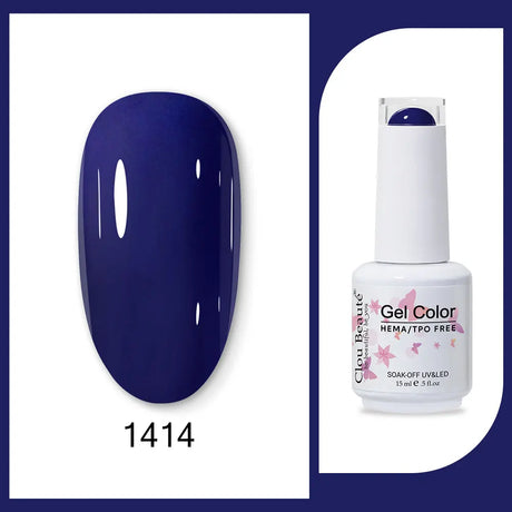 Clou Beaute 15ml HEMA TPO FREE Gel Nail Polish Bright Dark Army Green Gel Lacquer Semi Permanent Art Organic  Nail Gel Varnish