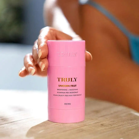 Truly Beauty Unicorn Fruit Aluminum Deodorant For Women Brightening Smoothing Vegan Clean 85g Fragrance Body Underarm Deodorant