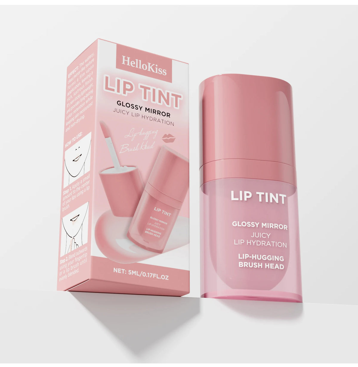 Velvet Lip Gloss Matte Lip Tint Waterproof Non-stick Cup Anti-fade Moisturizing Long Lasting Plump Lip Makeup