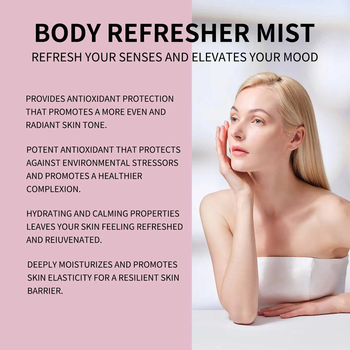 100ml Body Spray Strawberry Shortcake Milk Mist Long Moisturizing Brightening Soothing Body Increase Elasticity Firming Sprsy