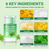 Mint Fragrance Underarm Antiperspirant Deodorant Stick Portable Body Odor Remover Lasting Armpit Anti Sweaty Stick For Women Men