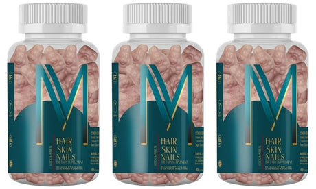 Hair Skin Nail Gummies Vitamin Supplement Biotin Multivitamin Daily Nutritional Support 60 Gummies
