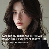 Keratin & Coconut Oil Leave-In Conditioner - Hydration + Frizz Control + Heat Protection - Detangles & Strengthens Hair