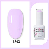Clou Beaute Gel Color Hema TPO Free 15ml Gel Nail Varnish Soak Off UV Gel Polish Nail Art Manicure Lacquer Nail Art Jelly Gel