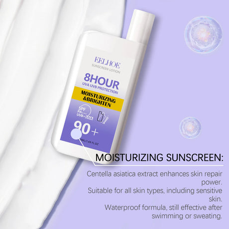 UV Protection Cream Anti Oxidant Sun Block W-Hitening Face Skin Moisturizing Care Shrink Pores Waterproof Anti-Sweat Sun Cream