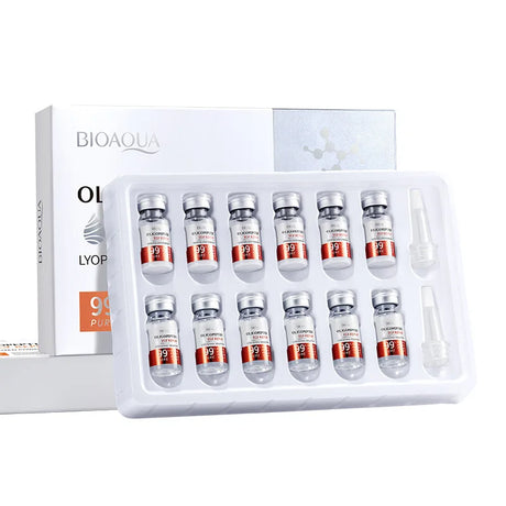 Face Serum Oligopeptide Freeze Dried Powder Nourish Tighten Skin Care Sensitive Repair Smooth Facial Essence Beauty