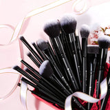 DUcare Black Makeup Brush Professional Makeup Eyeshadow Foundation Powder Soft Synthetic Hair Makeup Brushes Brochas Maquillaje