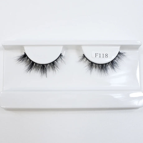 Natural Mink Lashes High Quality Fashion Classic Soft Full Strip Lashes Makeup 12mm Short Mink Eyelashes