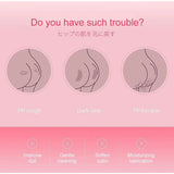 Peach Shaped Soap Intimate Skin Exfoliating Bar Moisturizing Feminine Care Smooth Tender Skin Daily Cleaning Care Products