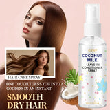 GSWP Coconut Milk Leave-In Conditioner Spray Long-Lasting Fragrance, Oil Control, and Volume, Deep Nourishment. 100/200ml