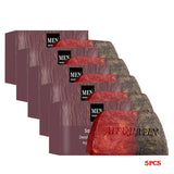 1/3/5/7Pcs Handmade Whitening Sandalwood Men'S Soap, Deeply Cleanses The Body, Moisturizes The Face, And Is Gentle And Shiny