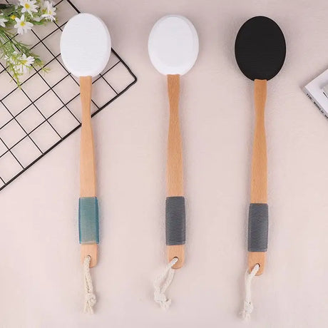 New Multi-Function Lotion Sunscreen Ointment Applicator Silicone Long Handle Body Cleaner Shower Brush Sunscreen Back Applicator