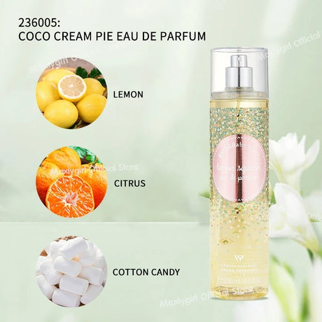 Women's Long Lasting Light Fragrance Victoria Fragrance Body Spray With Various Flavors Skin Care 236ml