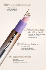 RSNAIL 3-in-1 Cuticle Oil Pen with Ceramic Nail Pusher for Hangnails Dry & Damaged Nails -Nail Care Pen for Repair & Nourishment