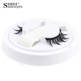 1 Pair Magnetic Eyelashes Set Reusable Easy to Use Eyelash Extension Tools Natural Curler False Eyelashes With Magnetic Tweezers