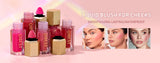 QIBEST Metallic Glitter Liquid Lipstick Makeup Waterproof Lip Gloss Long-lasting Shimmer Metal Diamond Lip Glaze Tint Charming
