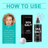 100ml Sea Salt Curling Spray for Hair,Natural Kelp & Red Algae Extract, Natural Texture & Volume, Creates Beachy Curls & Texture