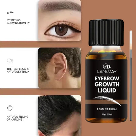 Fast Eyebrow Growth Serum Eyelash Hair Growth Anti Hairs Loss Product Prevent Baldness Fuller Thicker Lengthening Eyebrow Makeup