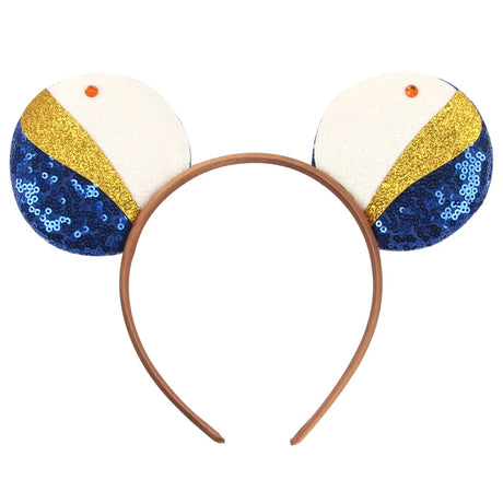 Newest Festival Party Cosplay Mouse Ears Headband 3.3" Ears Glitter Hairband Without Bow For Boys DIY Cartoon Hair Accessories