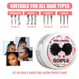 GOIPLE 30G Edge Control for 4C Curls Hair Styling Cream Tames Broken and Fix Bang Pomade Mini Small Hair Gel