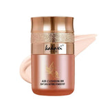 Butterfly Cushion BB Cream,Moisturizing Concealer Makeup Base BB Liquid Foundation,Butterfly Air Cushion Powder Puff CC Cream