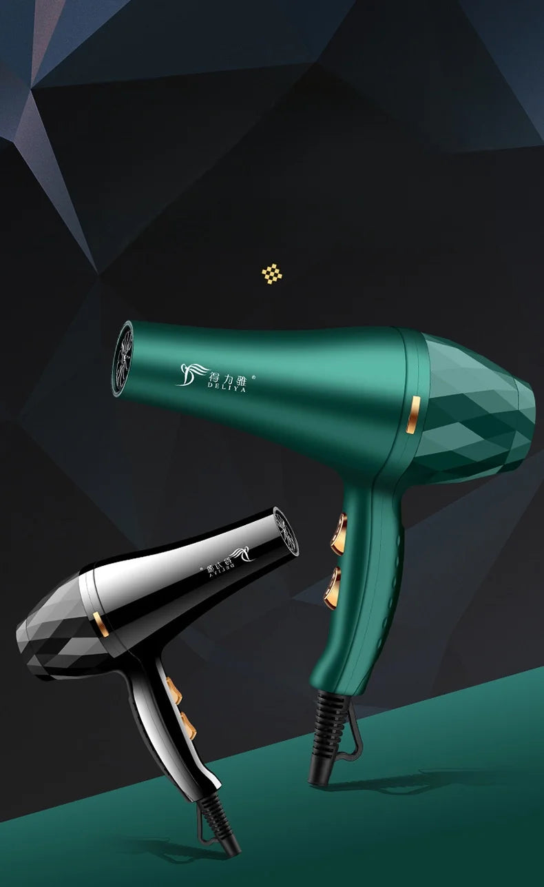 New High Wind Power Hair Dryer With Hot And Cold Constant Temperature Quick Drying Hood, Household Hair Salon Hair Dryer Tube