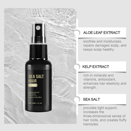 1/2/3PCs Sea Salt Hair Spray For Men Women, Beach Wave & Volumizing Texturing Spray For Increased Volume, Hair Styling Spray