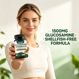 Glucosamine Chondroitin MSM Turmeric Capsules - 3x Strength, Supports Joint Health, Joint Mobility & Comfort for Men and Women