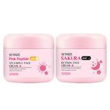 SEYHZE Sakura Day And Night Cream Rich in Retinol + Vitamin C/E Hyaluronic Acid Firming Skin 48H Hydration Brightening Uniform L